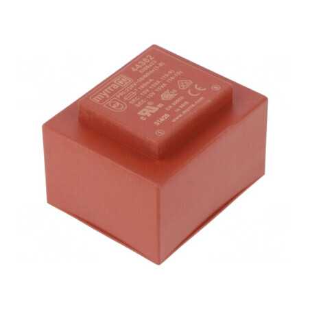 Transformator încapsulat 30VA 230V 15V 1A PCB | Electronic-mag.ro | Componente Electronice