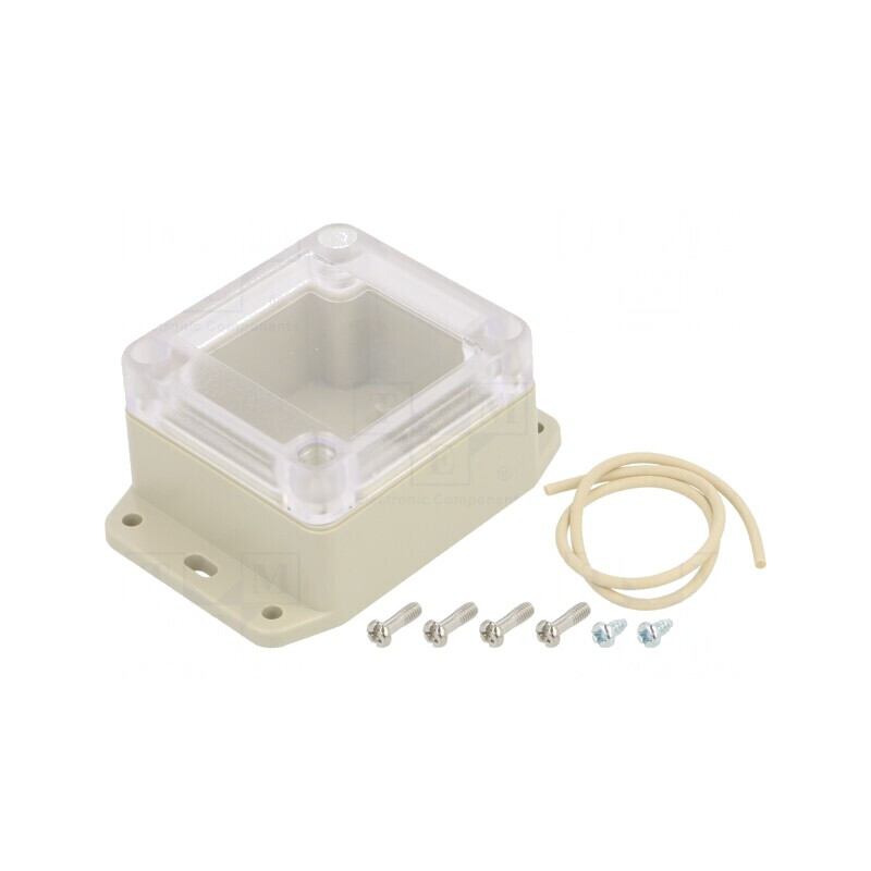 Carcasă Universală cu Lame de Fixare 60x65x40mm | Electronic-mag.ro | Componente Electronice