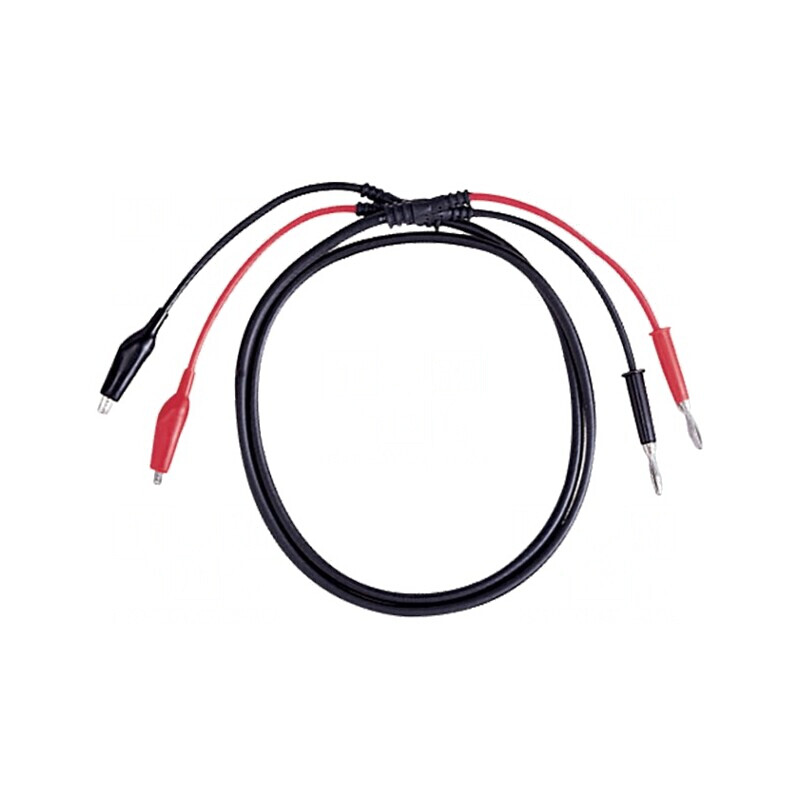Cabluri de Măsurare cu Mufă Banană și Clemă Crocodil 4mm | Electronic-mag.ro | Componente Electronice