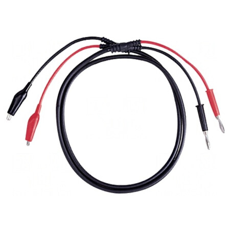 Cabluri de Măsurare cu Mufă Banană și Clemă Crocodil 4mm | Electronic-mag.ro | Componente Electronice