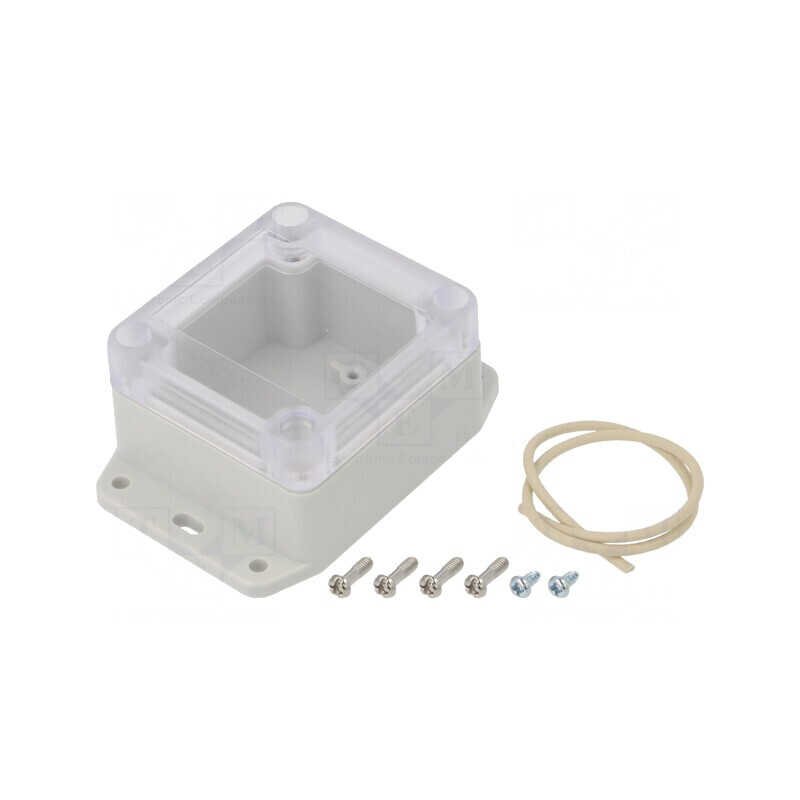 Carcasă universală cu lame de fixare 60x65x40mm | Electronic-mag.ro | Componente Electronice