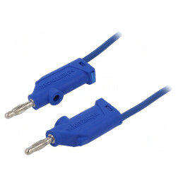 Cablu de măsurare 70VDC 33VAC 32A 1,5m Albastru | Electronic-mag.ro | Componente Electronice