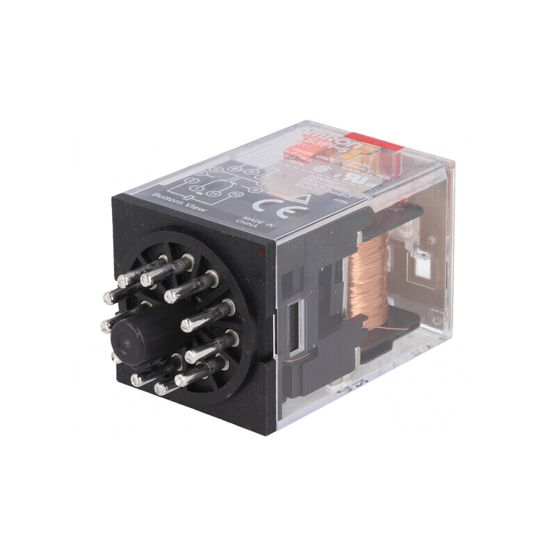 Releu Electromagnetic 3PDT 24VAC 10A | Electronic-mag.ro | Componente Electronice Releu Electromagnetic 3PDT 24VAC 10A | Electronic-mag.ro | Componente Electronice