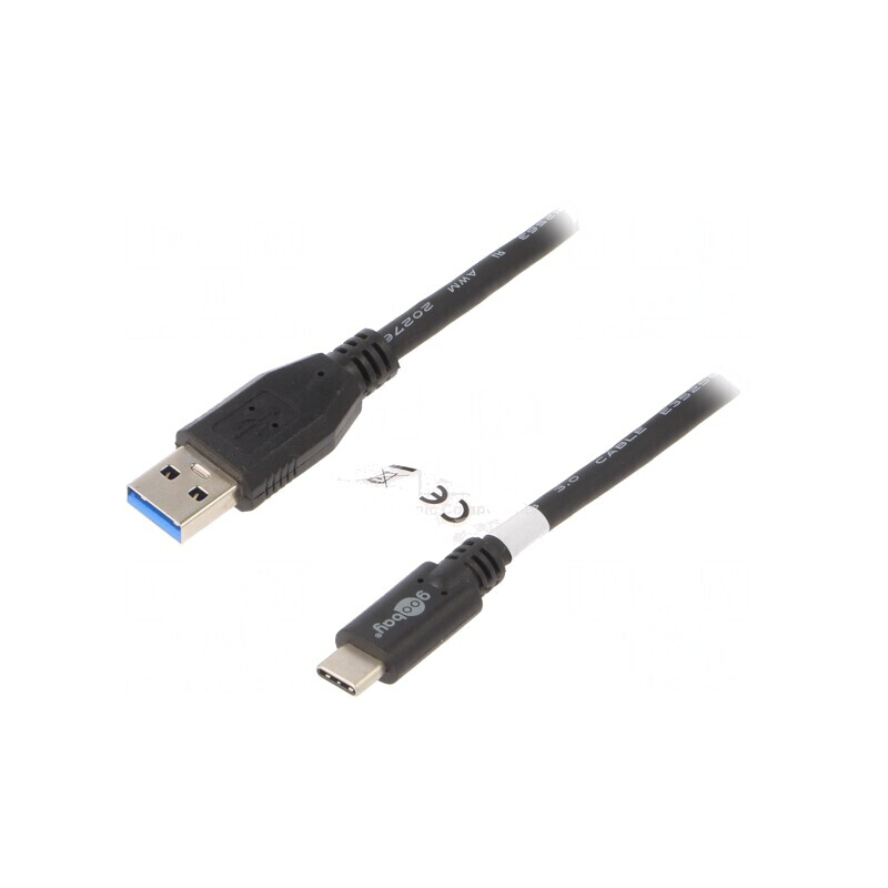 Cablu USB 3.0 A la C 3m Negru | Electronic-mag.ro | Componente Electronice Cablu USB 3.0 A la C 3m Negru | Electronic-mag.ro | Componente Electronice