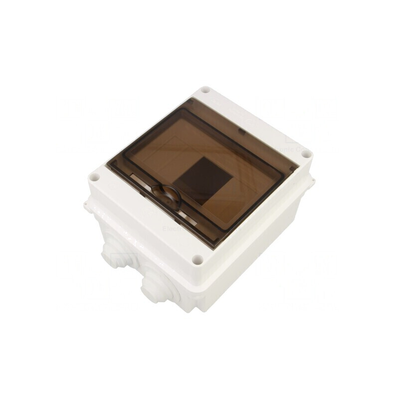 Carcasă pentru aparatură modulară IP55, albă, 6 module | Electronic-mag.ro | Componente Electronice Carcasă pentru aparatură modulară IP55, albă, 6 module | Electronic-mag.ro | Componente Electronice