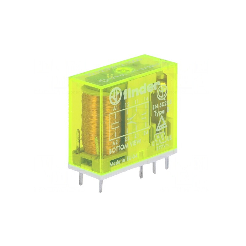 Releu Electromagnetic DPDT 12V 15A | Electronic-mag.ro | Componente Electronice