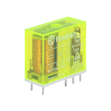 Releu Electromagnetic DPDT 12V 15A | Electronic-mag.ro | Componente Electronice