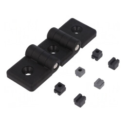 Balama Neagră 109mm Tehnopolimer pentru Profile | Electronic-mag.ro | Componente Electronice