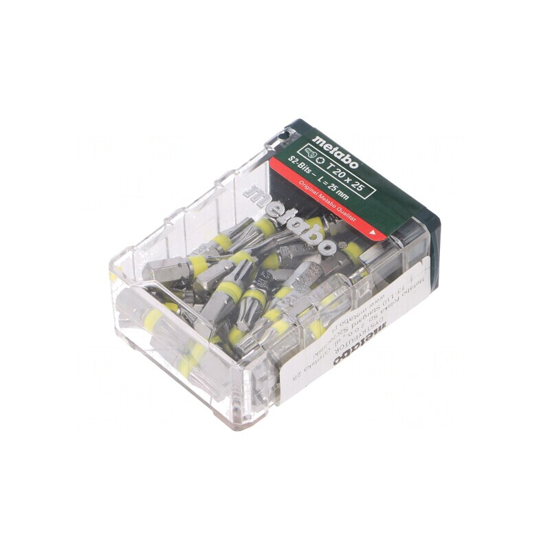 Set 25 Capete Șurubelniță Torx TX20 25mm | Electronic-mag.ro | Componente Electronice