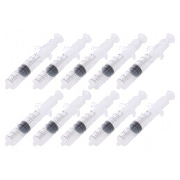 Seringă 35ml Transparentă Luer Lock 10buc | Electronic-mag.ro | Componente Electronice