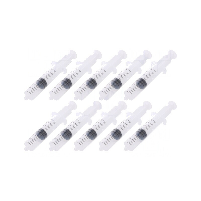 Seringă 35ml Transparentă Luer Lock 10buc | Electronic-mag.ro | Componente Electronice