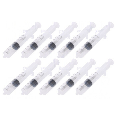 Seringă 35ml Transparentă Luer Lock 10buc | Electronic-mag.ro | Componente Electronice