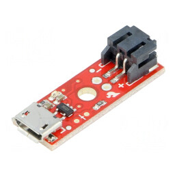 Modul: încărcător Li-Po/Li-Ion; 5VDC; USB B micro