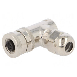 Mufă M12 5-PIN Mamă IP67 pentru DeviceNet/CANopen | Electronic-mag.ro | Componente Electronice