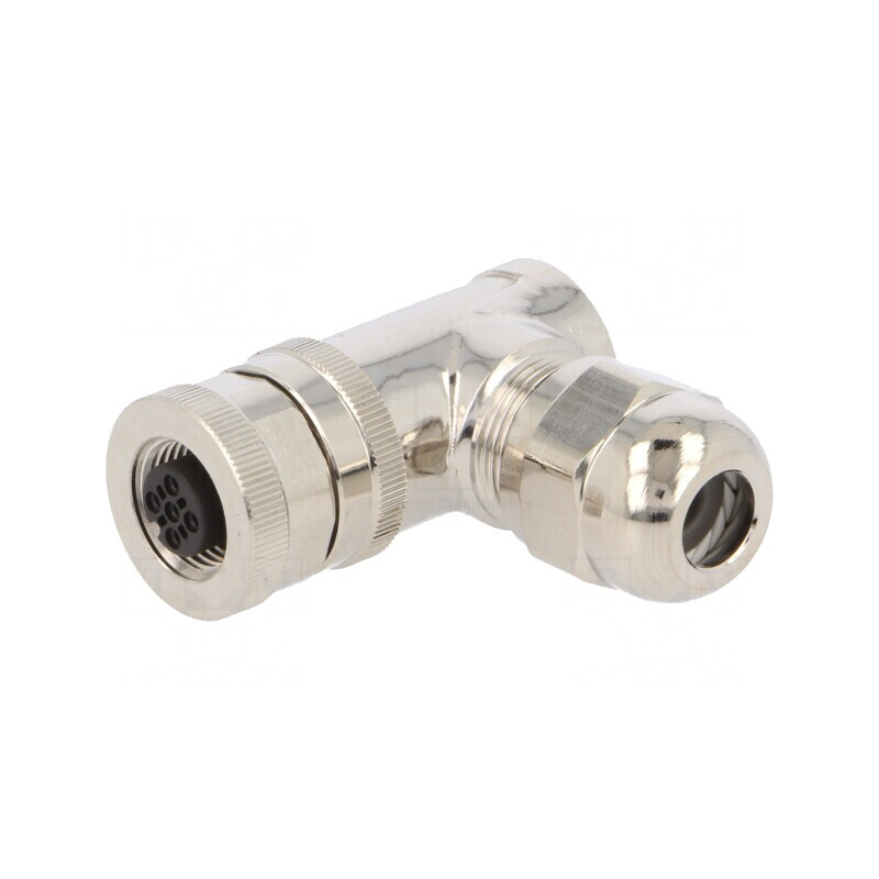 Mufă M12 5-PIN Mamă IP67 pentru DeviceNet/CANopen | Electronic-mag.ro | Componente Electronice