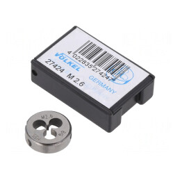 Filieră oțel rapid HSS M2,6 Ø16mm 6g | Electronic-mag.ro | Componente Electronice