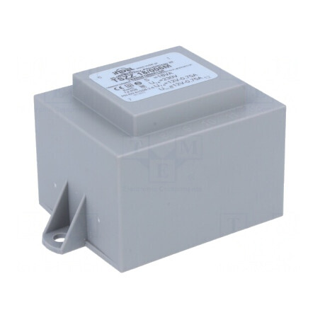 Transformator încapsulat 18VA 230V AC la 12V 750mA PCB | Electronic-mag.ro | Componente Electronice