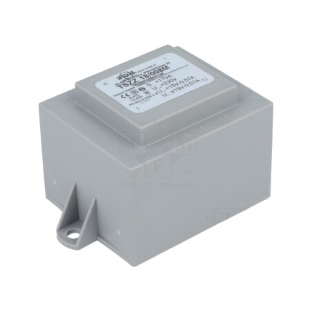 Transformator încapsulat 18VA 230V 15V PCB | Electronic-mag.ro | Componente Electronice