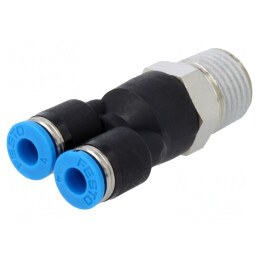 Racord Push-in Y 0,95-6bar PBT | Electronic-mag.ro | Componente Electronice