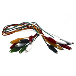 Cabluri de Măsurare 300V 0,46m PVC 10buc | Electronic-mag.ro | Componente Electronice