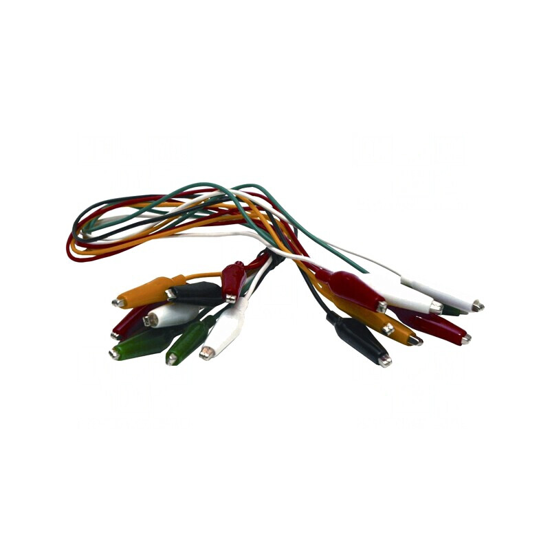 Cabluri de Măsurare 300V 0,46m PVC 10buc | Electronic-mag.ro | Componente Electronice