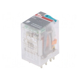 Releu Electromagnetic 4PDT 12VDC 6A | Electronic-mag.ro | Componente Electronice