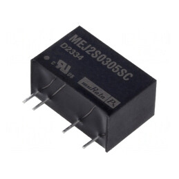 Convertor DC/DC 2W 3.3V la 5V 400mA SIP | Electronic-mag.ro | Componente Electronice
