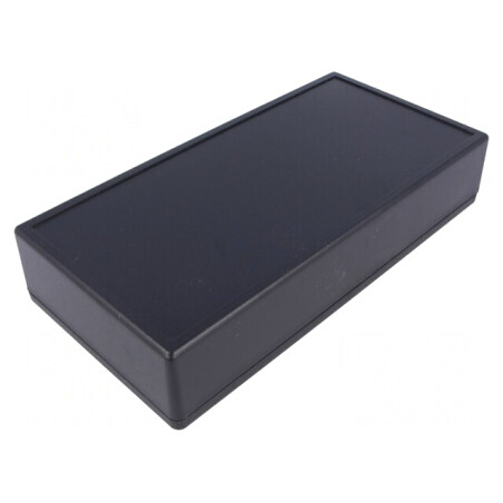 Carcasă universală ABS neagră 110x220x44mm | Electronic-mag.ro | Componente Electronice