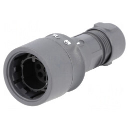 Conector circular mufă tată 8 pini fără contacte pe cablu | Electronic-mag.ro | Componente Electronice