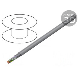 Cablu Ecranat LiY-CY 25x0,5mm2 PVC Cupru Cositorit | Electronic-mag.ro | Componente Electronice