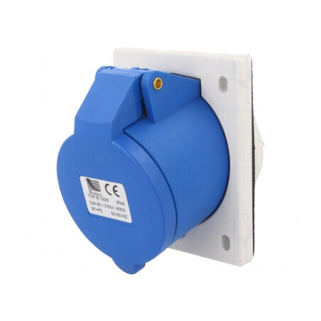 Conector de Alimentare AC 32A 400V IP44 Soclu Mamă | Electronic-mag.ro | Componente Electronice