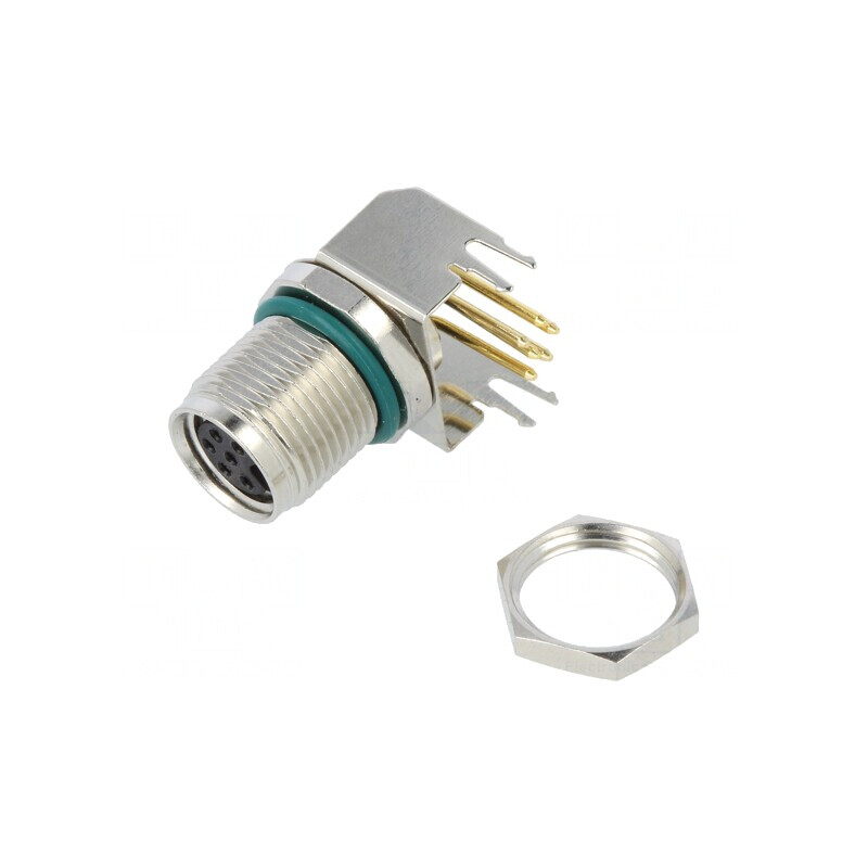 Conector PCB M8 6P 1.5A 90° | Electronic-mag.ro | Componente Electronice Conector PCB M8 6P 1.5A 90° | Electronic-mag.ro | Componente Electronice