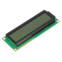 LCD Alfanumeric 16x2 Gri 122x44x13.6mm | Electronic-mag.ro | Componente Electronice