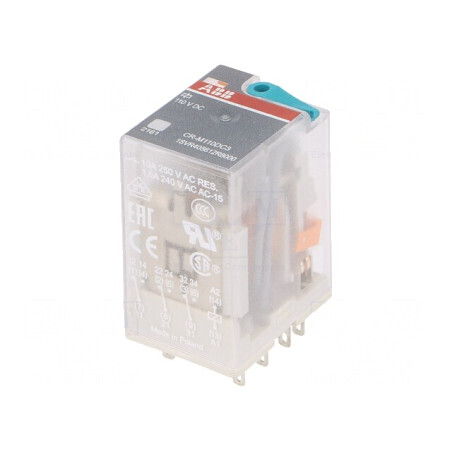 Releu Electromagnetic 3PDT 110VDC 10A | Electronic-mag.ro | Componente Electronice
