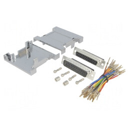 Adaptor D-Sub 25pin Tată-Mamă | Electronic-mag.ro | Componente Electronice