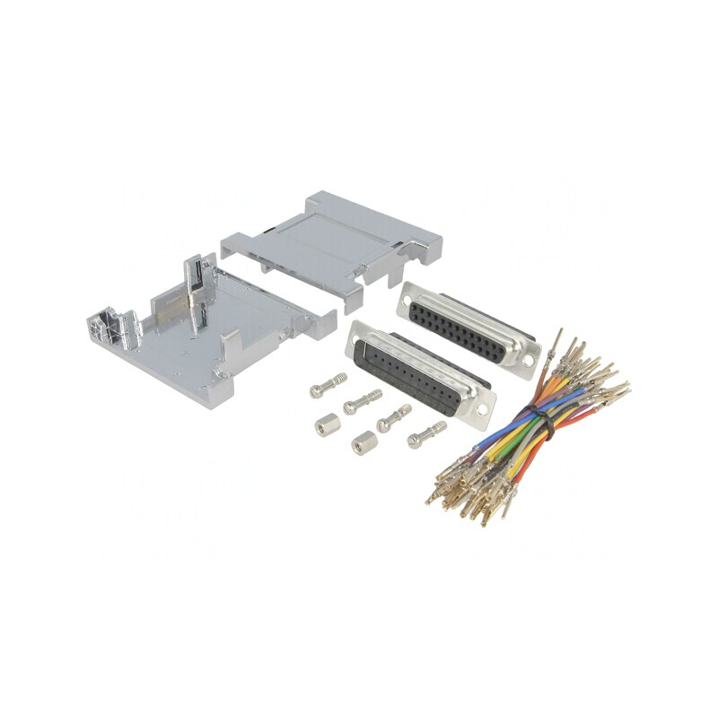 Adaptor D-Sub 25pin Tată-Mamă | Electronic-mag.ro | Componente Electronice