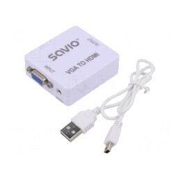Convertor Alb FullHD 1080p | Electronic-mag.ro | Componente Electronice