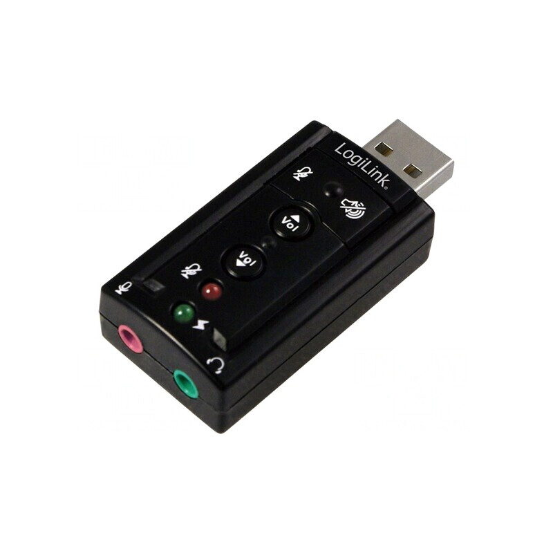 Card Audio Stereo 7.1 USB 2.0 pentru PC | Electronic-mag.ro | Componente Electronice