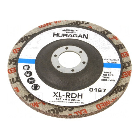 Disc de șlefuire țesătură 125mm x 22mm | Electronic-mag.ro | Componente Electronice