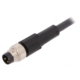 Cablu Conectare M8 3 Pini 2m 60VAC 4A | Electronic-mag.ro | Componente Electronice