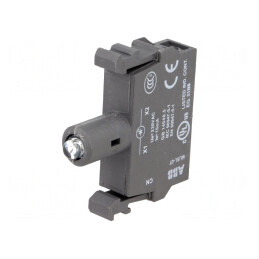 LED Frontală 230VAC 22mm Albastru | Electronic-mag.ro | Componente Electronice