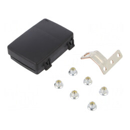 Carcasa Înșurubare Neagră Kit | Electronic-mag.ro | Componente Electronice