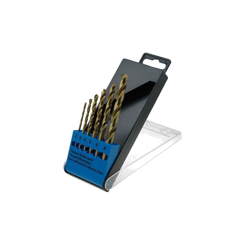 Set Burghie Metal HSS 6 Buc. | Electronic-mag.ro | Componente Electronice
