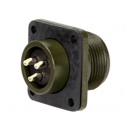 Conector circular dimensiune 14S aliaj aluminiu | Electronic-mag.ro | Componente Electronice