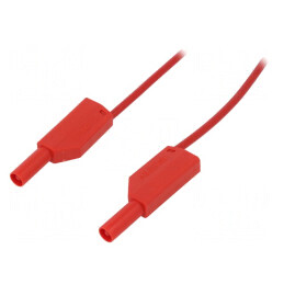 Cablu de măsurare 19A mufă banană 4 mm dual | Electronic-mag.ro | Componente Electronice