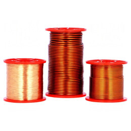 Sârmă Emailată 0,6mm 0,25kg Cu 200°C | Electronic-mag.ro | Componente Electronice