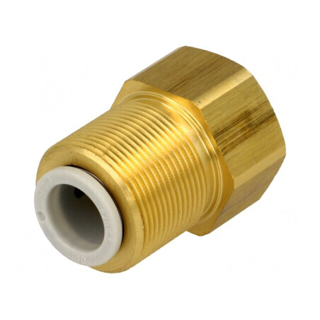 Racord Push-In Filetat Alamă Rc 3/8 1-10 bar | Electronic-mag.ro | Componente Electronice