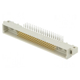Soclu DIN 41612 tip M tată 64 PIN THT 90° | Electronic-mag.ro | Componente Electronice