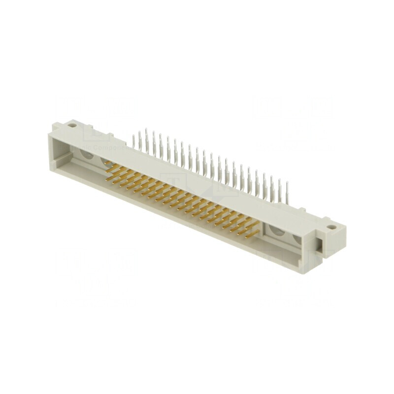 Soclu DIN 41612 tip M tată 64 PIN THT 90° | Electronic-mag.ro | Componente Electronice