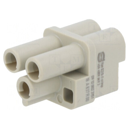 Conector HDC inserturi contact mamă Han Q 3 2P PE | Electronic-mag.ro | Componente Electronice